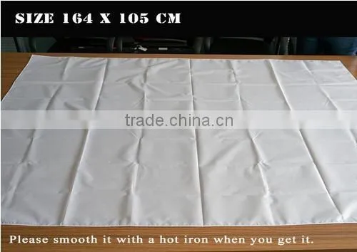 Cheap Solf Cloth Fabric Projection Screen Portable Foldable Projection Screen 72 Inch 164*105CM 16:9 photo-2