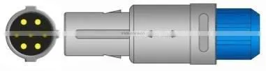 Edan SpO2 Adapter Cable, Single Notch 7pin>>DB9, 3m, Nellcor Oximax Tech photo-2