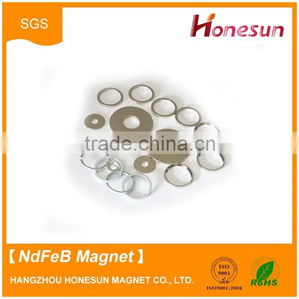 Manufacturers Custom Super Strong Ring Shape NdFeB Magnets photo-3