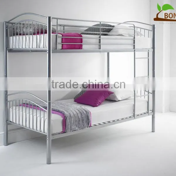 Fu'll KD Metal Bunk Bed With Bending Side Rails
