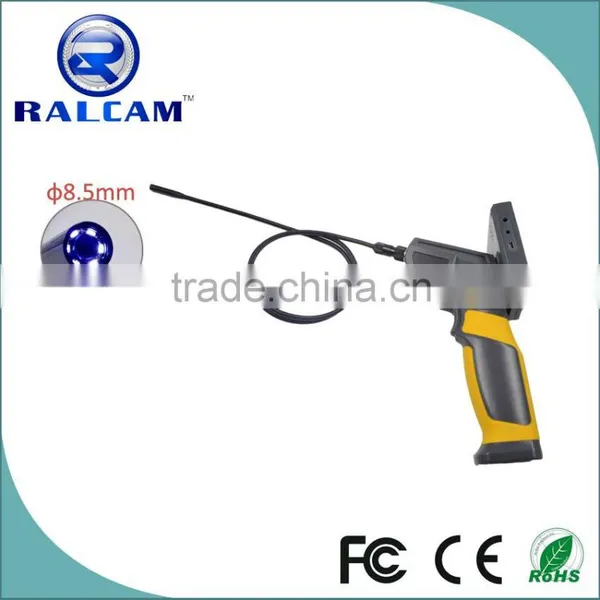 recording capture video and images portable flexible endoscope for remote visual inspection