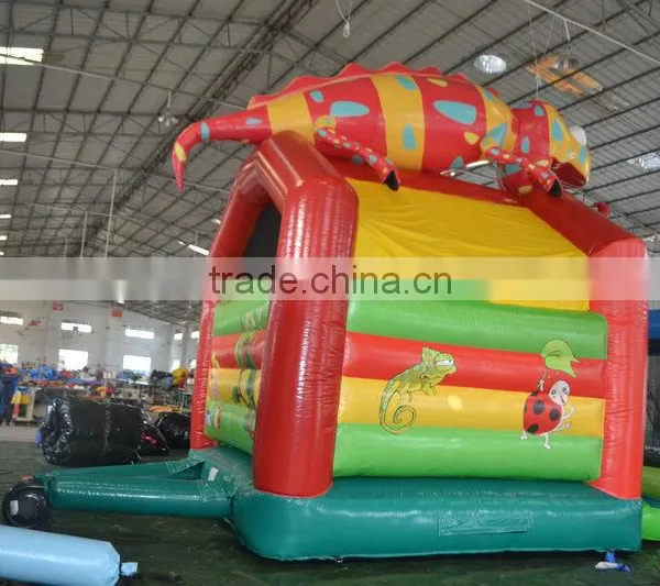 SUNJOY High Quality Inflatable Mini Combo Jumper Inflatable Bounce House With Slide photo-5