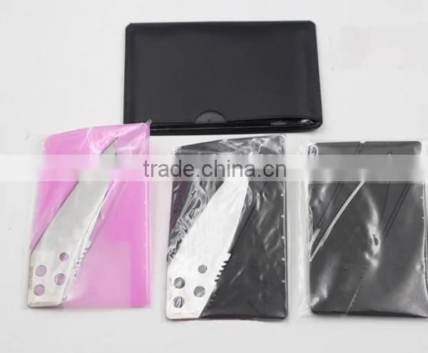 OEM Plastic and Stainless Steel Handle Material and Multi Knife Type Survival Card Tools photo-2