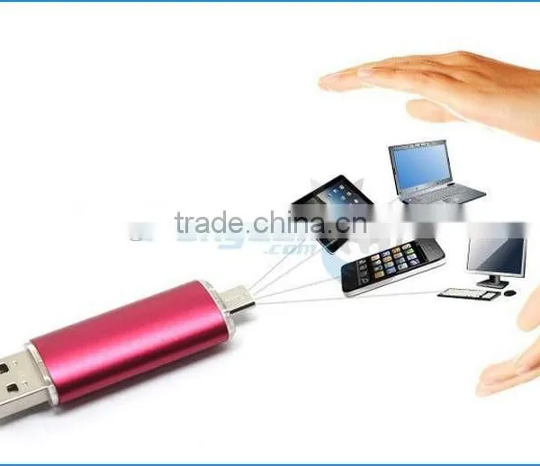 OTG USB Flash Thumb Drive 8GB 16G 32G 64G 128 256 512 G GB TB T USB OTG Swivel Memory Sticks for Samsung Smart Phone Tablet PC photo-4