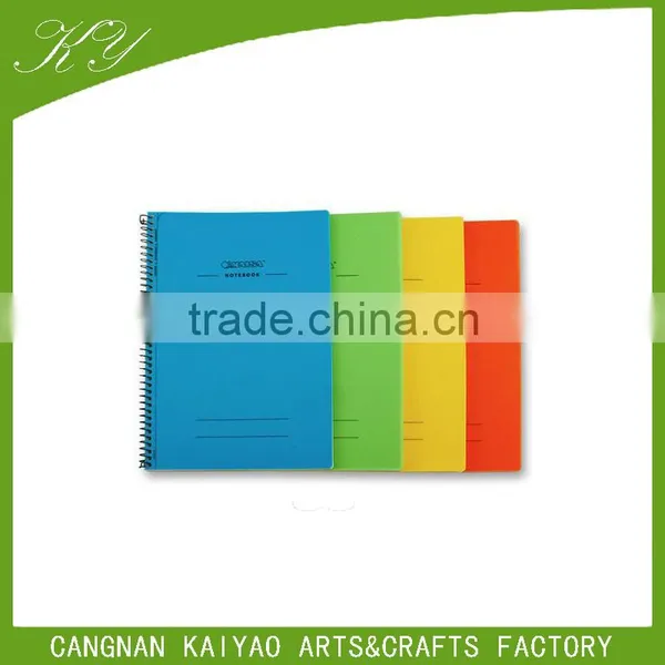 Factory Directly Staples pp Cover 1/2/3 Subject Spiral Notebook With White Ruled photo-5