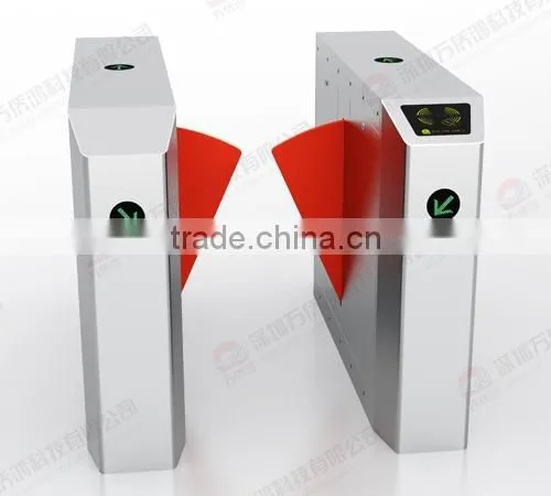 Waist High Gate Flap Barrier/ Bi-directional Swing Turnstile/Ticket Counter Machine photo-2