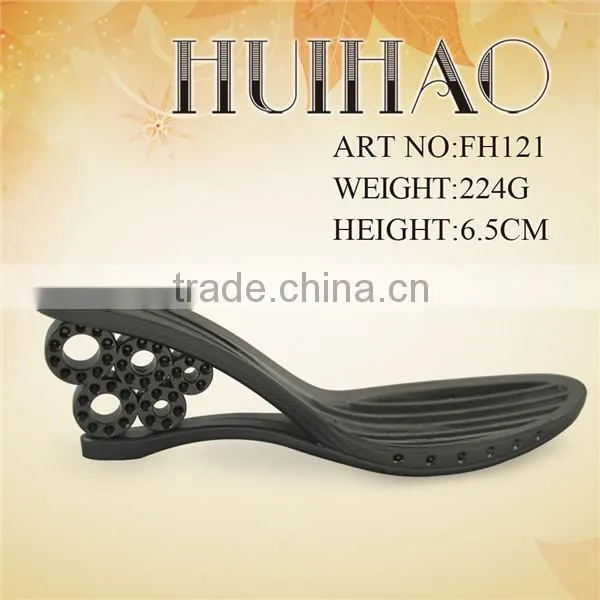 Manufacture Female ABS Heel Sole High Heel Part(FH115) photo-6