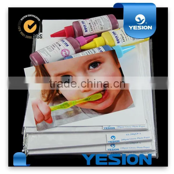 Wholesale Glossy Double Full Colour Inkjet Photo Paper photo-6