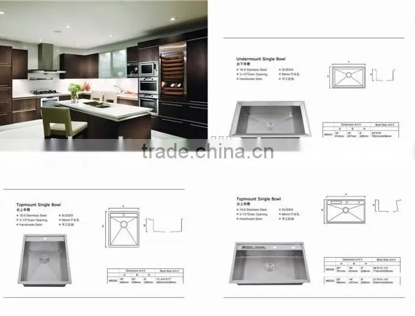 Professional Custom Stainless Steel Kitchen Sink by Handmade photo-4