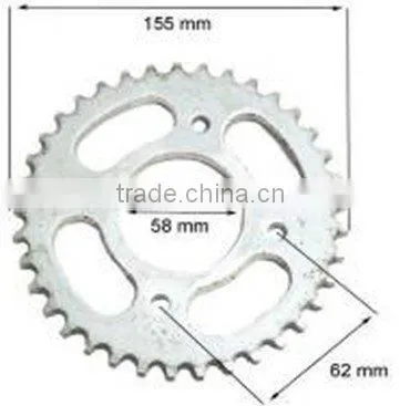 Cd70 Motorcycle Chain and Sprocket photo-2