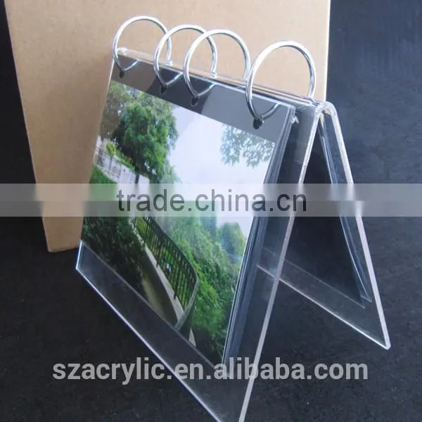 Acrylic Metal Slide for Printing Calendar photo-2