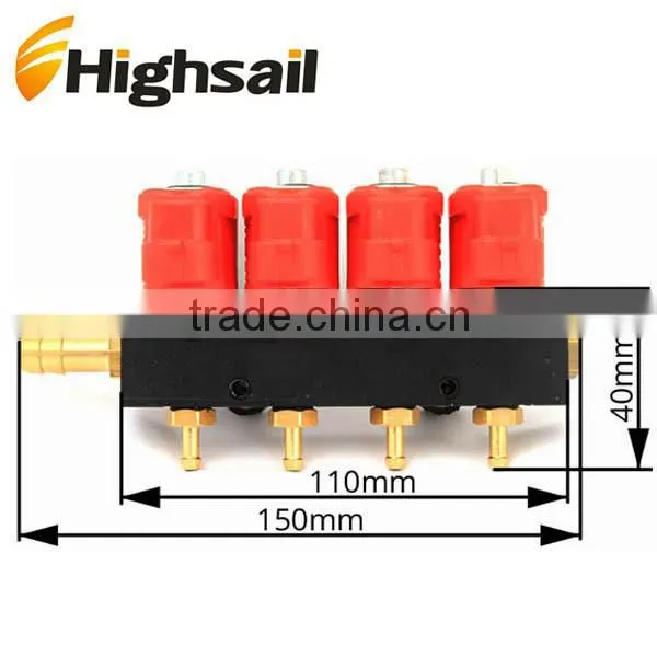 Valtek Type30 4 Cylinder LPG CNG Injectors Rail photo-2