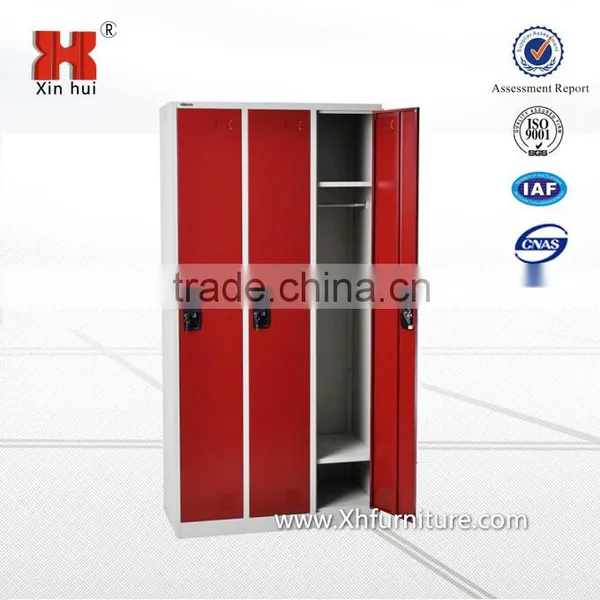New Style 3 Door Metal Almirah Cabinet/Modern Steel Almirah Cabinets photo-5