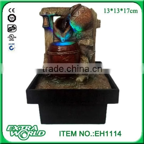 Indoor Decoration Artificial Rock Waterfall With Pot photo-2