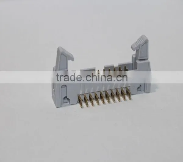 2.54mm Grey Big Latch R/a Ejector Header Connector 6~64pin photo-2