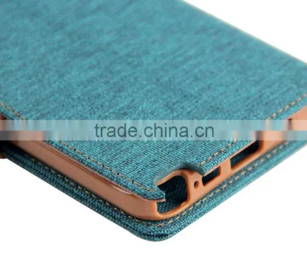 Mercury Goospery Canvas Jeans Diary Wallet Mobile Phone Flip Leather PU Cover Case for Samsung Galaxy Note 5 N920 photo-4