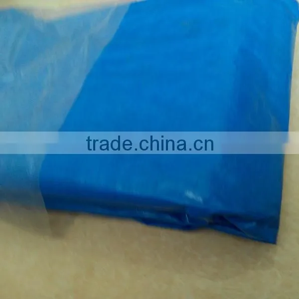 PE Tarpaulin Sheet Ground Sheet Cover Water Proof Tarpaulin With Eyelets 4m Non-weld photo-3