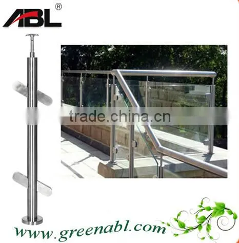 Outdoor Stainless Steel Balustrade Railing Post photo-3