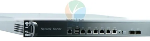ROS 8 Gigabit Flow Control 1U Firewall Sever With I3 3210 CPU 1000M 6 82574L 2 Groups Bypass 2 82580DB Fiber Ports IN-RBI38 photo-5