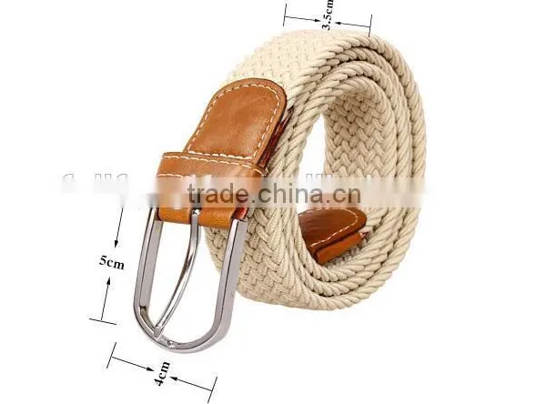 High Density Glitter Braided Stretch Elastic Belt