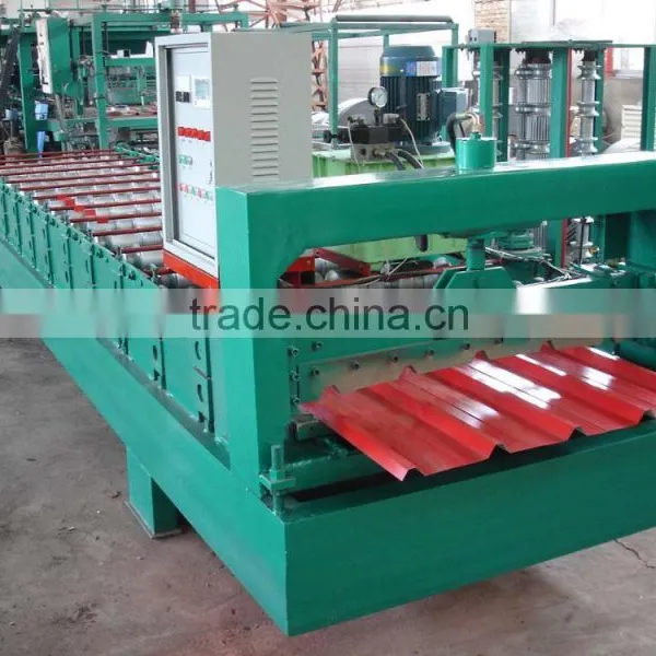 China 2015 popular metal roofing roll forming machine