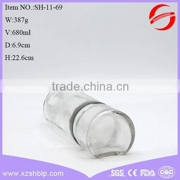 Liquid Packing Glass Juice Bottle With Printing Logo Wholesale photo-5
