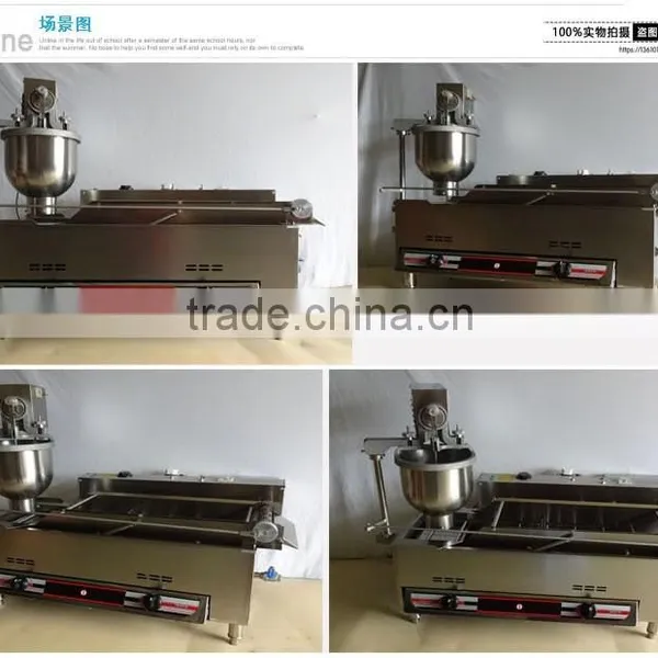 Hot Sale 220V 3000w T101 Commercial Industrial Mini Auto Donut Machine With Three Molds 50mm, 60mm, 80mm for Sale photo-2