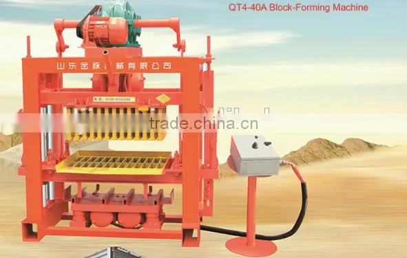 Good Quality and Competitive Price 4-40A Hollow Block Making Machine