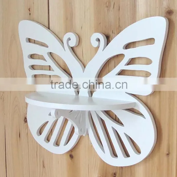 Good Quality Hot Sale Modern Wood Plastic Material Carved Display Shelf photo-3