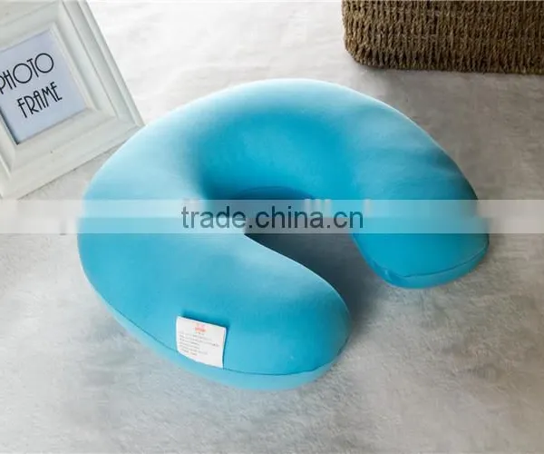 Spandex Fabric Solid Color u Shape Microbeads Pillow photo-3