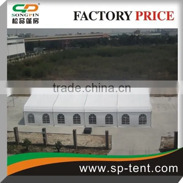 Big Aluminum Frame Clear Pvc Shelter Curved Tent 25x30m on Sale photo-6