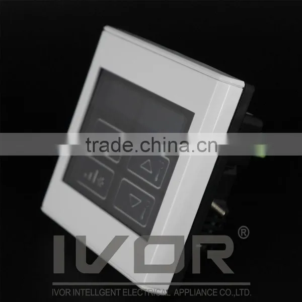 Good Quality IVOR 220V Central Air-Conditioner Thermostat Digital AC Thermostat Switch PC Frame SK-AC2300B Champagne Gold photo-5