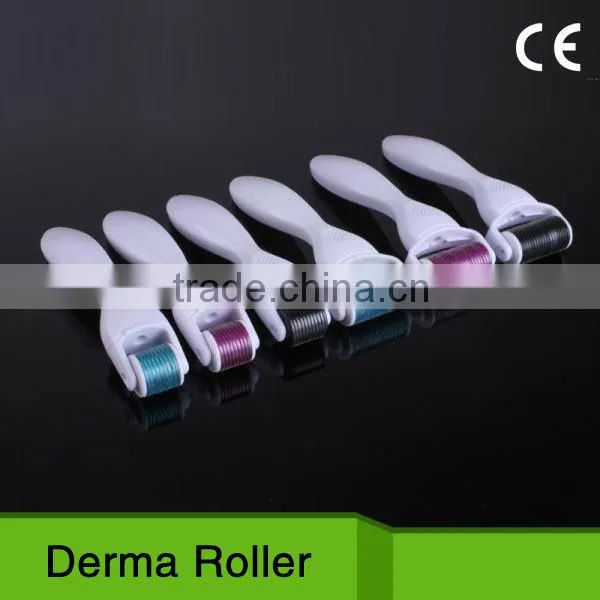 Skin Derma Roller Micro Needle Therapy Stainless Pins Changeable Heads Derma Roller 600 Needles With the Lowest Price in China photo-3