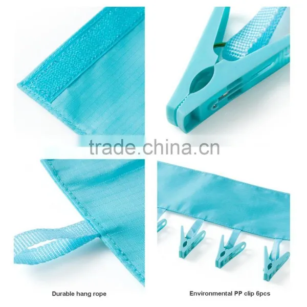 Outdoor Camping Folding Hangers Plastic Clothing Travel Foldable Hanger Skirt Hangers T-shirt Hangers photo-4