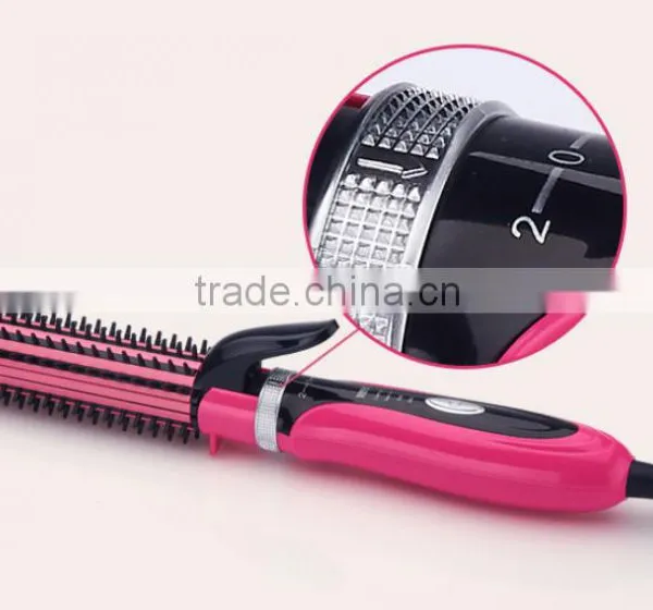 Fast Hair Straightener Brush Heating on Backside Totally New Feature photo-4