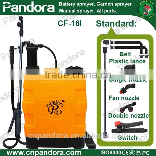 16L 16I Pandora Agricultural Chemical Knapsack Hand Sprayers