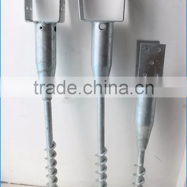 Carbon Steel Ground Screw Anchor For Fence photo-2