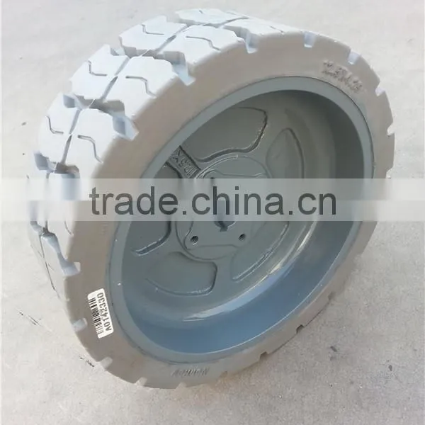 Solid Tires for JLG Haulotte Scissor Lift Replacement Tires 12.5x4.25 photo-3