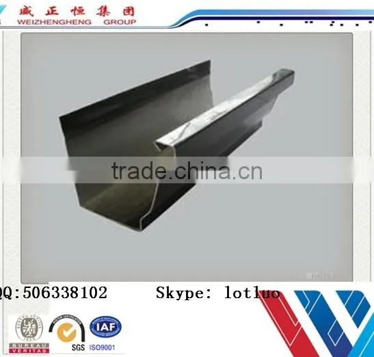 Steel / Aluminium Collect Water Rain Gutter Fittings photo-4