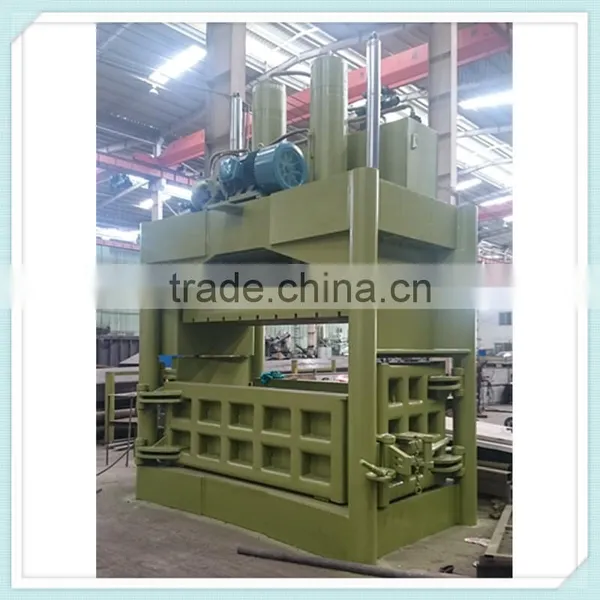 350T High Quality Steel Scrap Vertical Baling Press photo-3