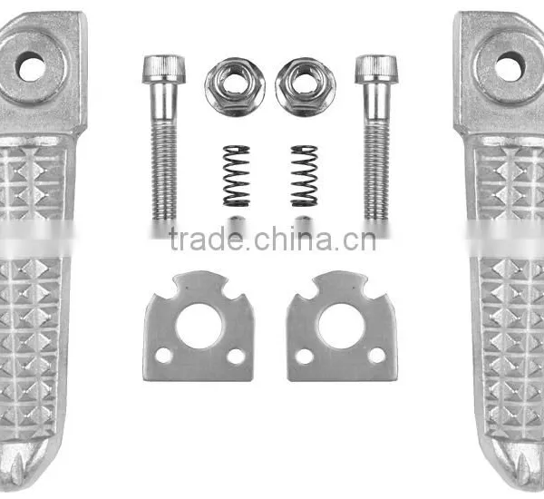 Motorcycle Rear Footrest Foot Pegs For Yamaha YZF R1 02-14 R6 2003-2014 2013 12 photo-3