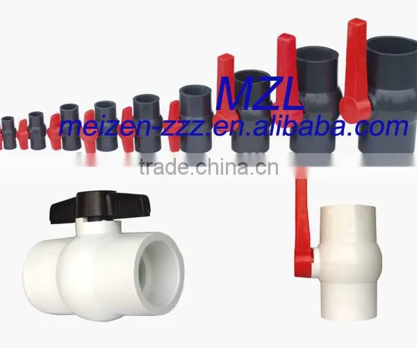 Plastic UPVC Thread Union Ball Valve for Irrigation 20mm photo-2