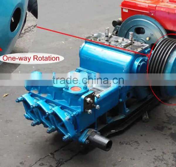 BW450Q 450L 2MPa Low Pressure Triplex Drill Mud Pump photo-4