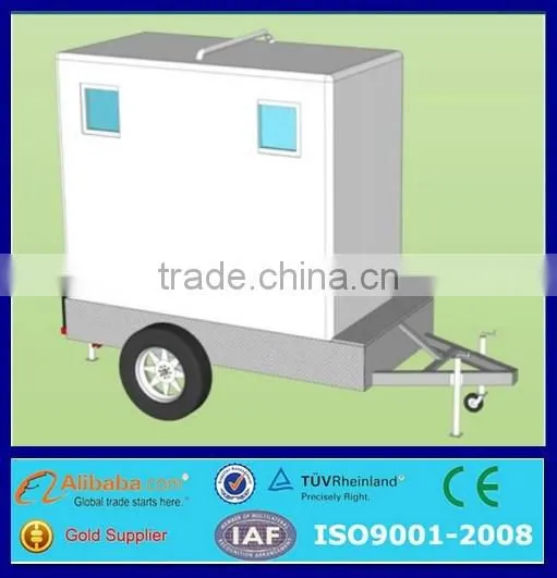 Mobile Portable Toilet With Trailer Price Made in China photo-3