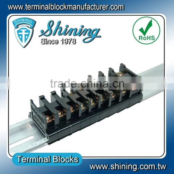 TR-10 Any Pole Assembly 600V 10 Amp Terminal Block Din Rail Connector photo-6