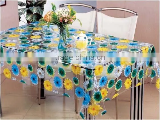 Printing Transparent Pvc Film for Table Cloth photo-2