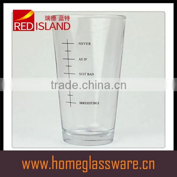 16oz Custom Printed Pint Beer Glass Cup Wholesale photo-2