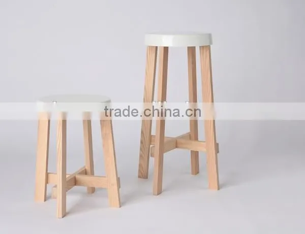 Wooden Chair Wooden Side Chair Color Painting photo-2