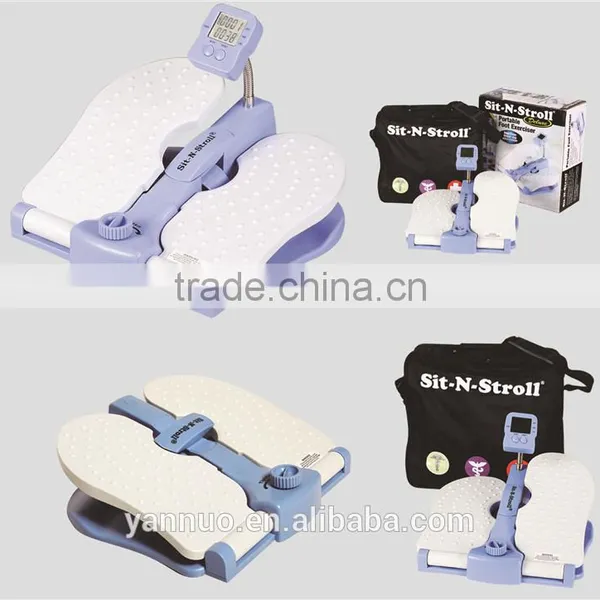 Portable Mini Pedal Exerciser Sit-N-Stroll Foot As Seen On Tv 2017, Foot Exercise Machine photo-2