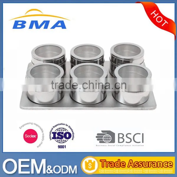 China Magnetic Spice Jar Set Rack Holder Condiments Storage Set photo-2